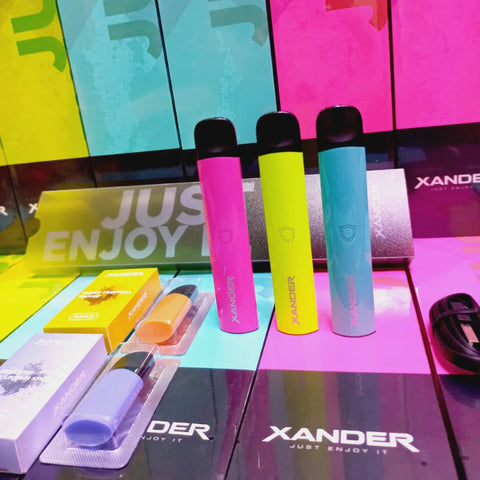 Xander pod with 2 coils + 10ml flavor (free)